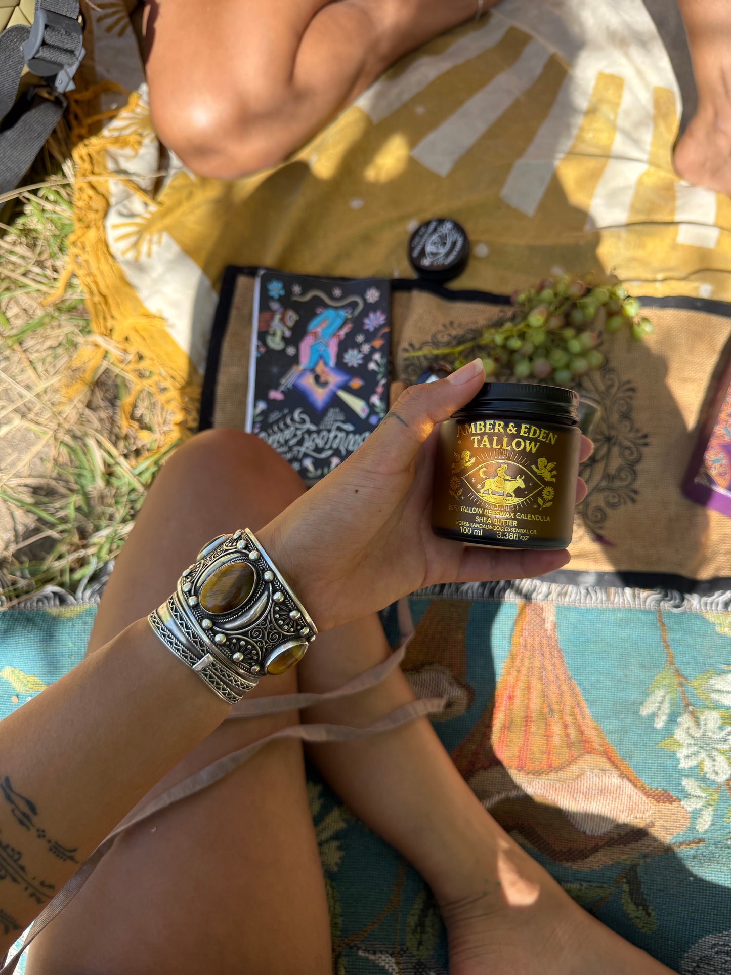 AMBER&EDEN BLUSH TALLOW (with Rose&Sandalwood Essential Oil)