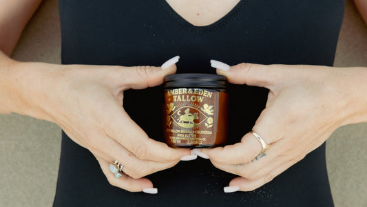 Blush Tallow Balm + Rose&Sandalwood Essential Oil**