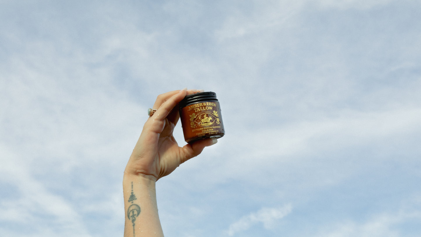AMBER&EDEN BLUSH TALLOW (with Rose&Sandalwood Essential Oil)