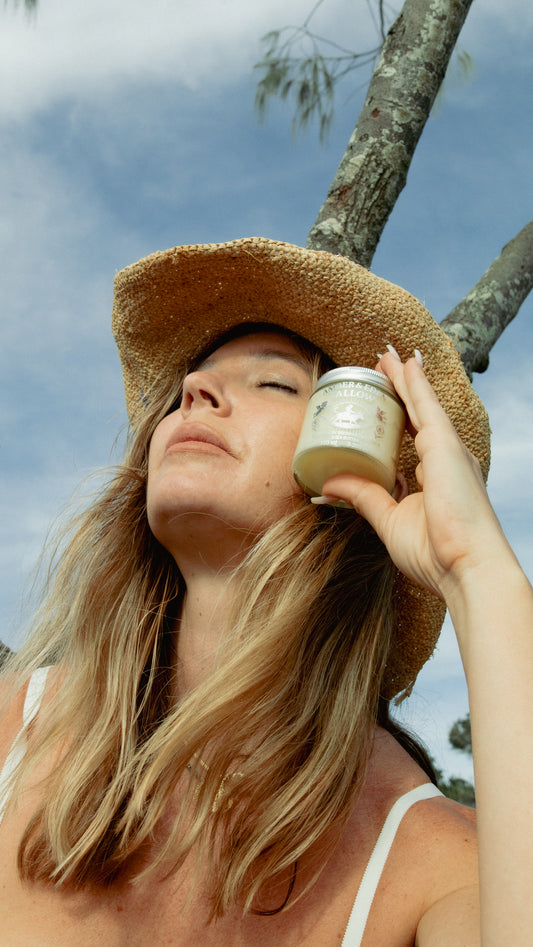AMBER&EDEN BARE TALLOW (no essential oils, for sensitive skin)